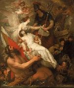 Benjamin West Immortality of Nelson Germany oil painting artist